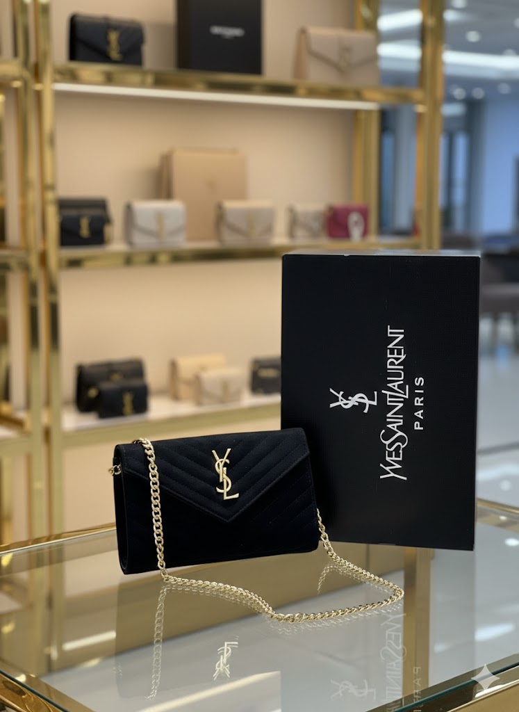 Quilted Shoulder Bag Süet