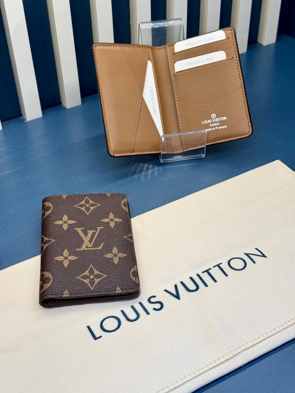 Pocket Card Holder Leather Wallet