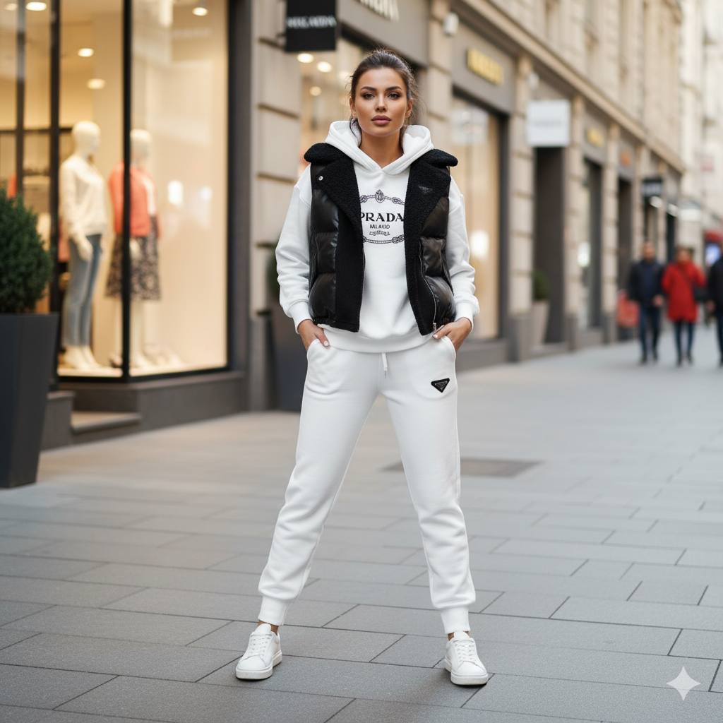 Fabric: Imported 3-Thread Fleece-Lined 3-Piece Sports Set