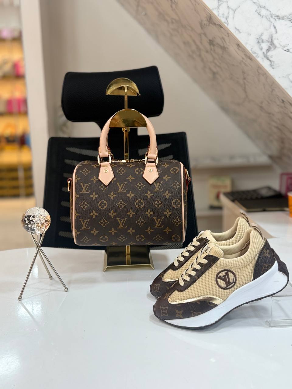 L.V. Bag,Shoes Combine