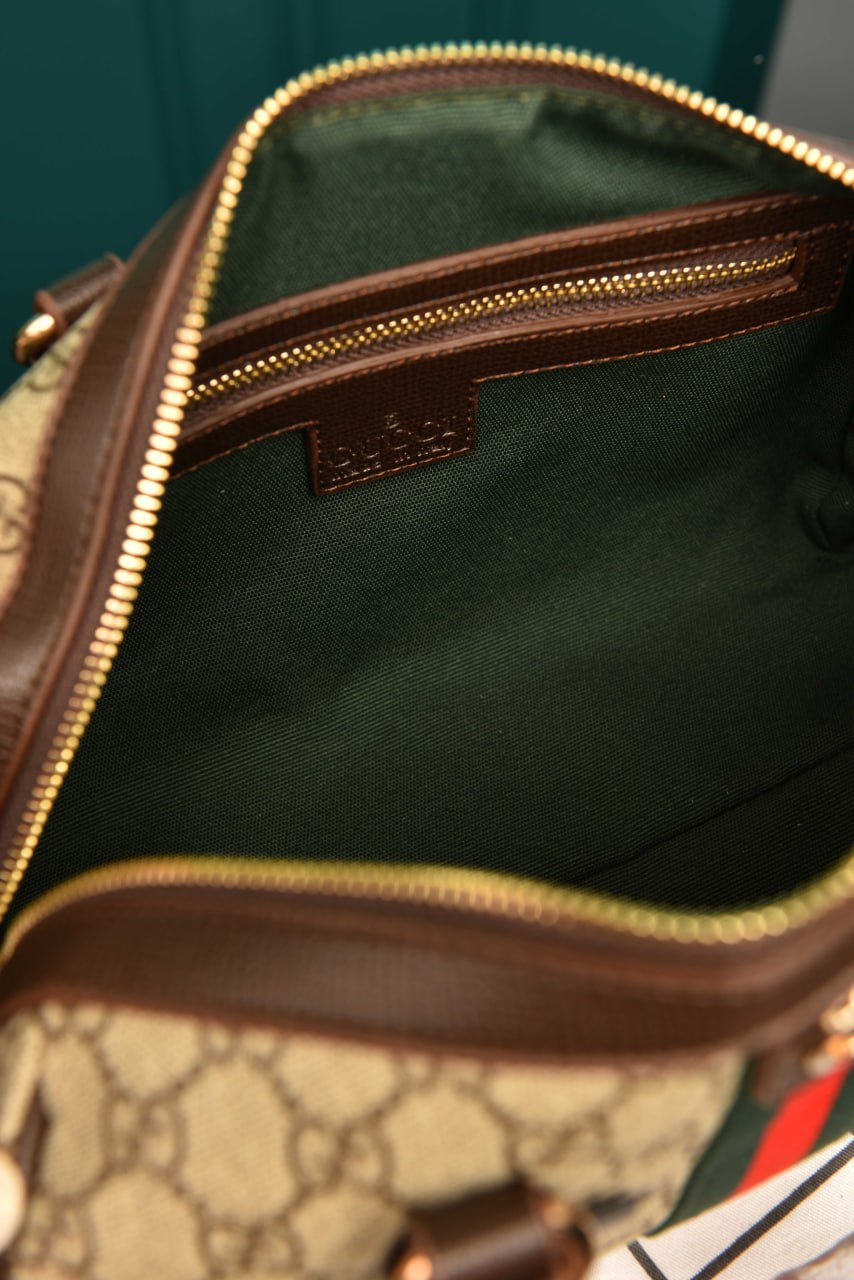 Ophidia Medium Boston Bag