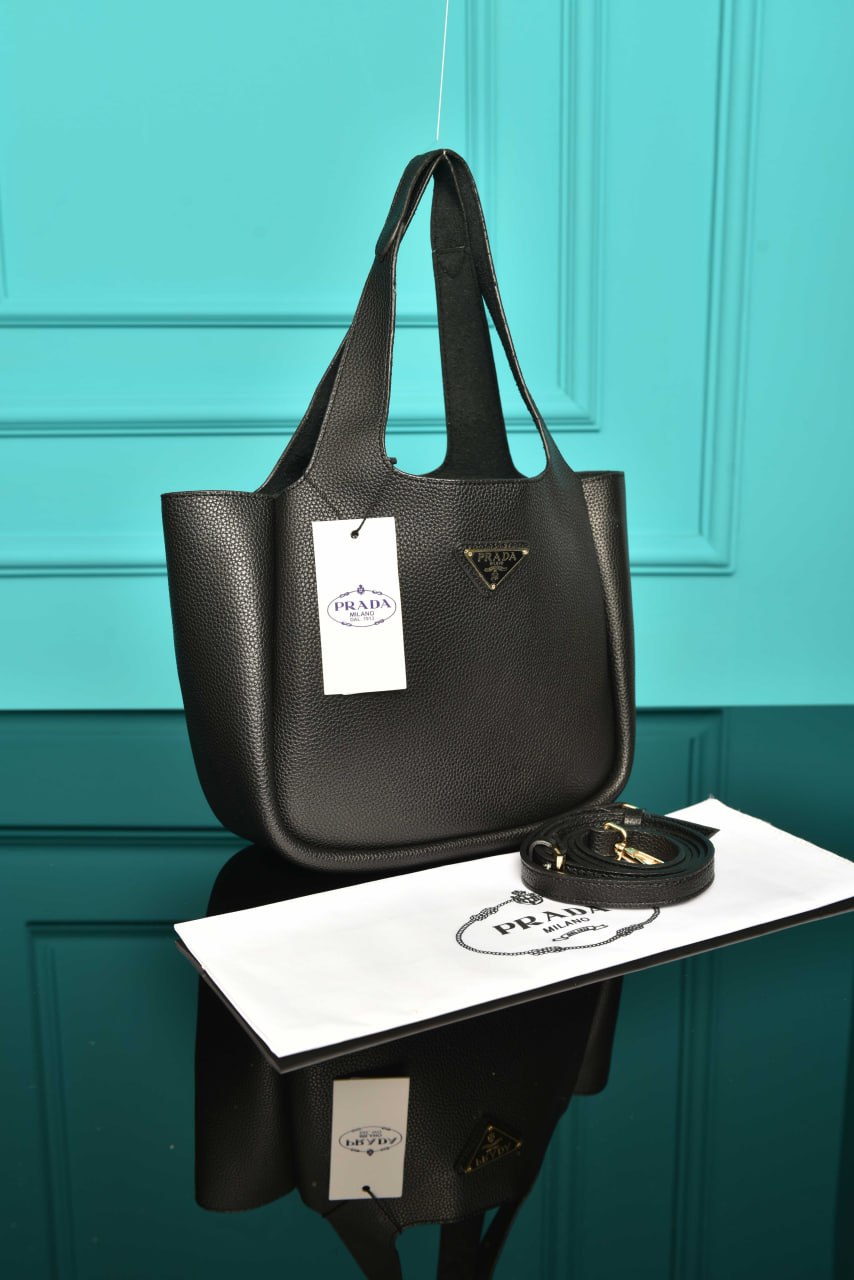 Small Leather Tote Bag