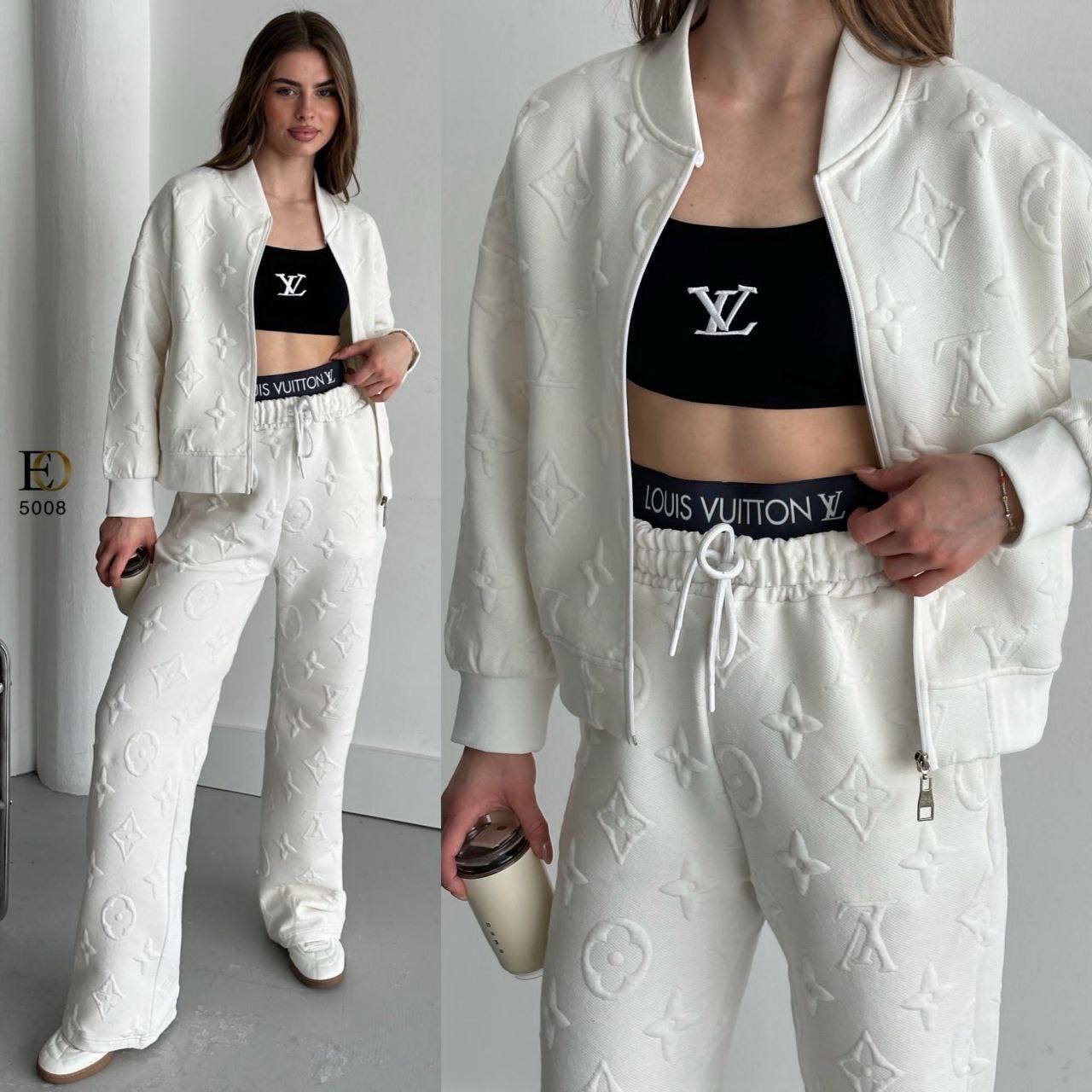 L.V. Quilted Jacquard Sports SeT