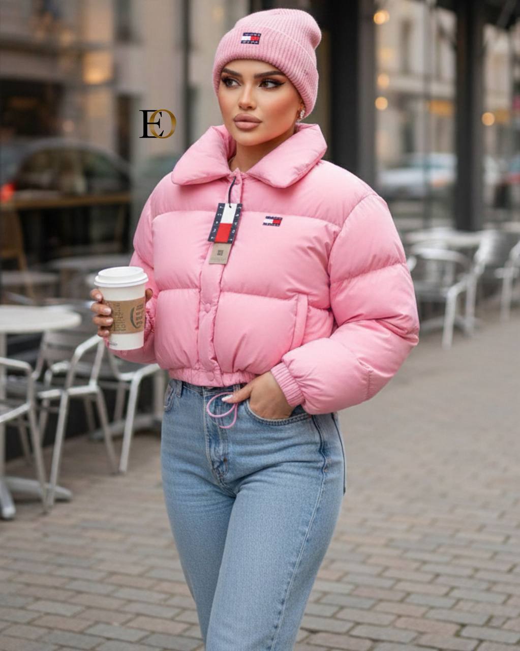 T00WY Fabric: Quilted Puffer Jacket